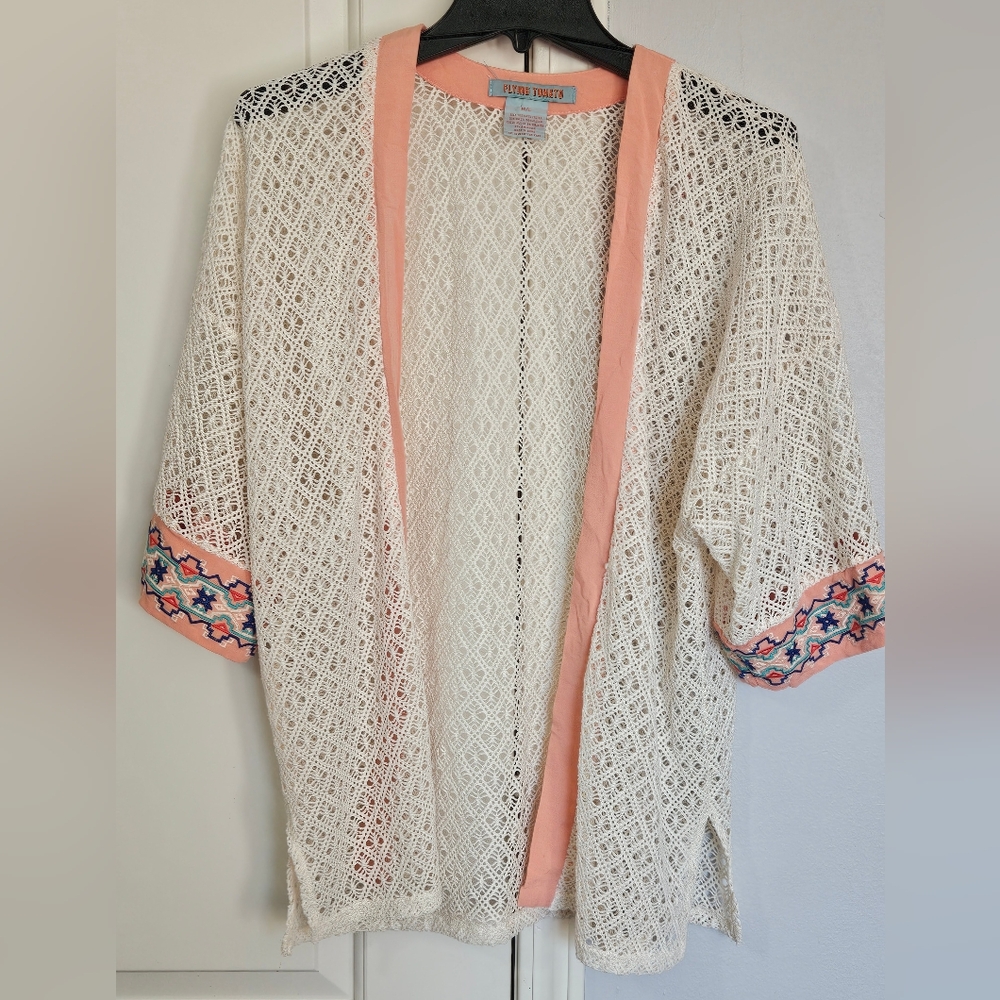 Flying tomato cardigan